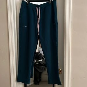 Figs caribbean blue XL yola scrub pants